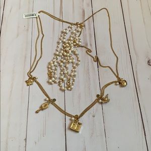Disney couture gold necklace